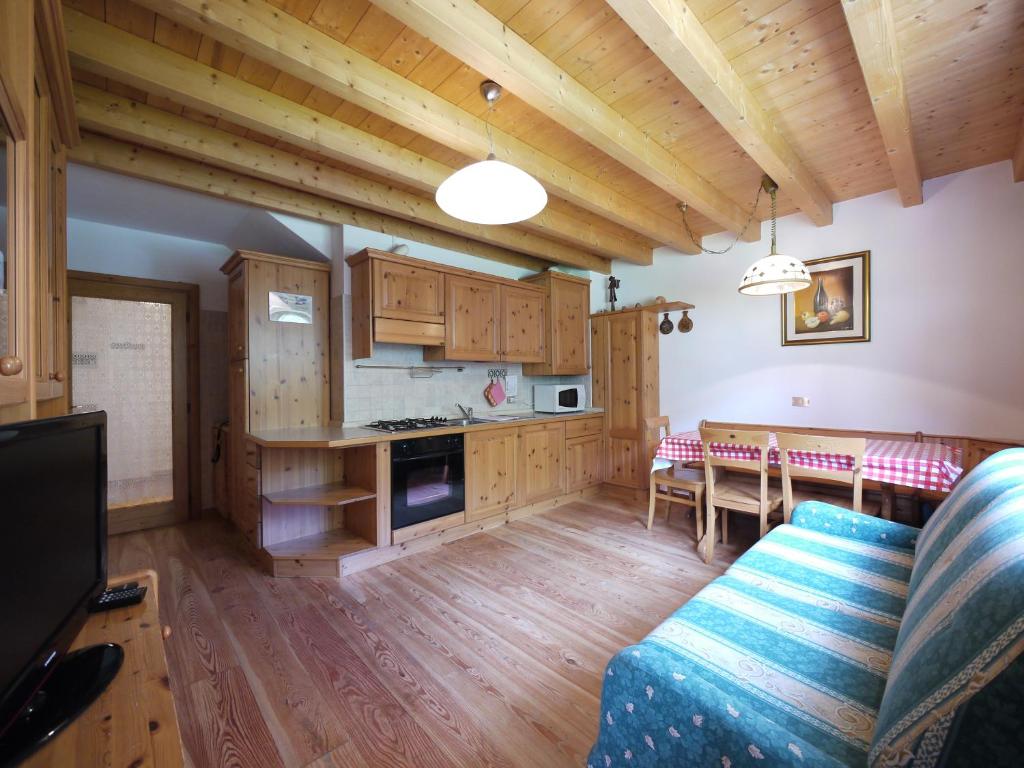 Kuchyň nebo kuchyňský kout v ubytování Appartamenti Home Service