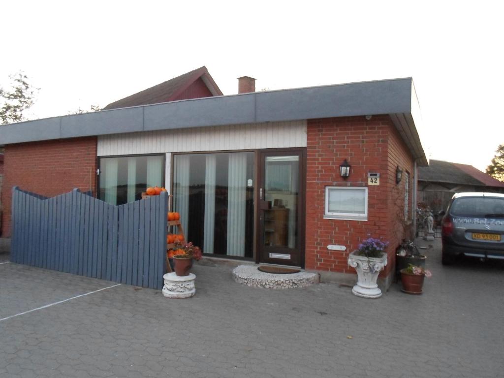 Budova, kde se bed and breakfast nachází