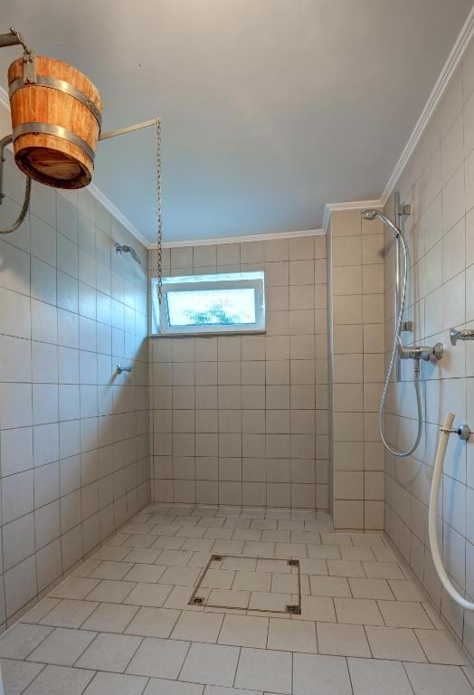 Koupelna v ubytování Hotel Nordkap