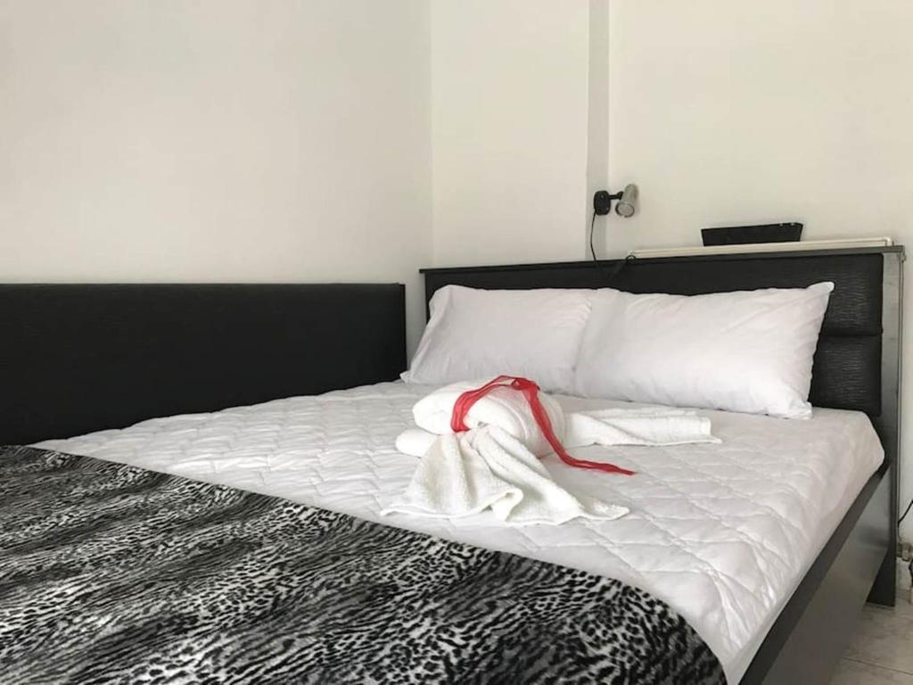 Posteľ alebo postele v izbe v ubytovaní Family House