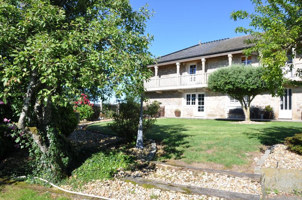 Zahrada ubytování Casa Vilar de Friol