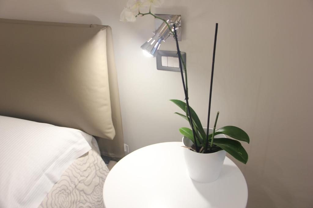 Letto o letti in una camera di Matera Guest House