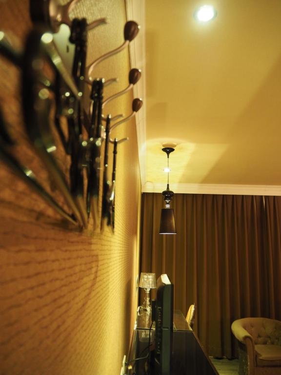 Posezení v ubytování The Riverside Hotel & Motel