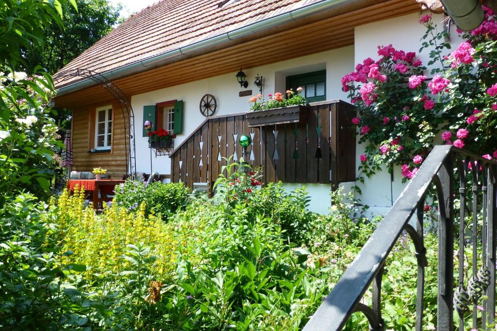 Zahrada ubytování Altes Gehöft am Lormanberg