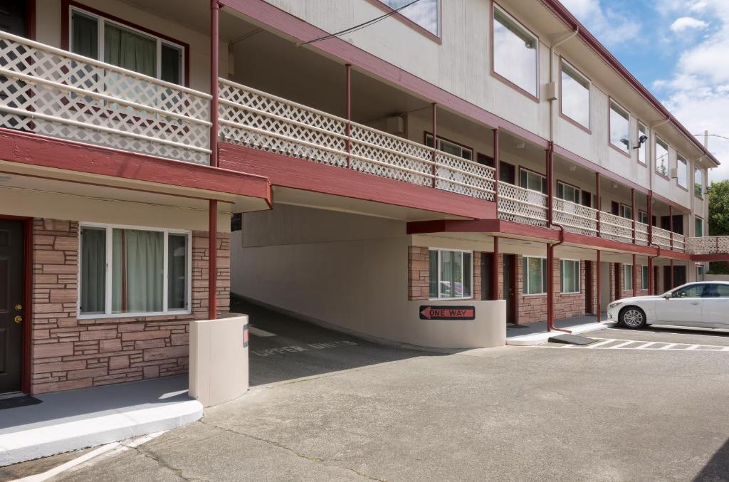 Budova, kde se motel nachází