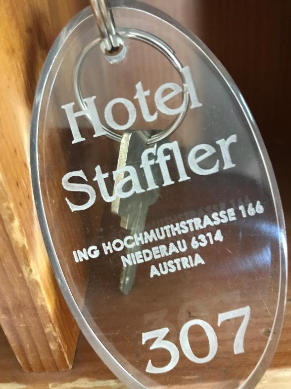 Certifikát, hodnocení, plakát nebo jiný dokument vystavený v ubytování Hotel Staffler