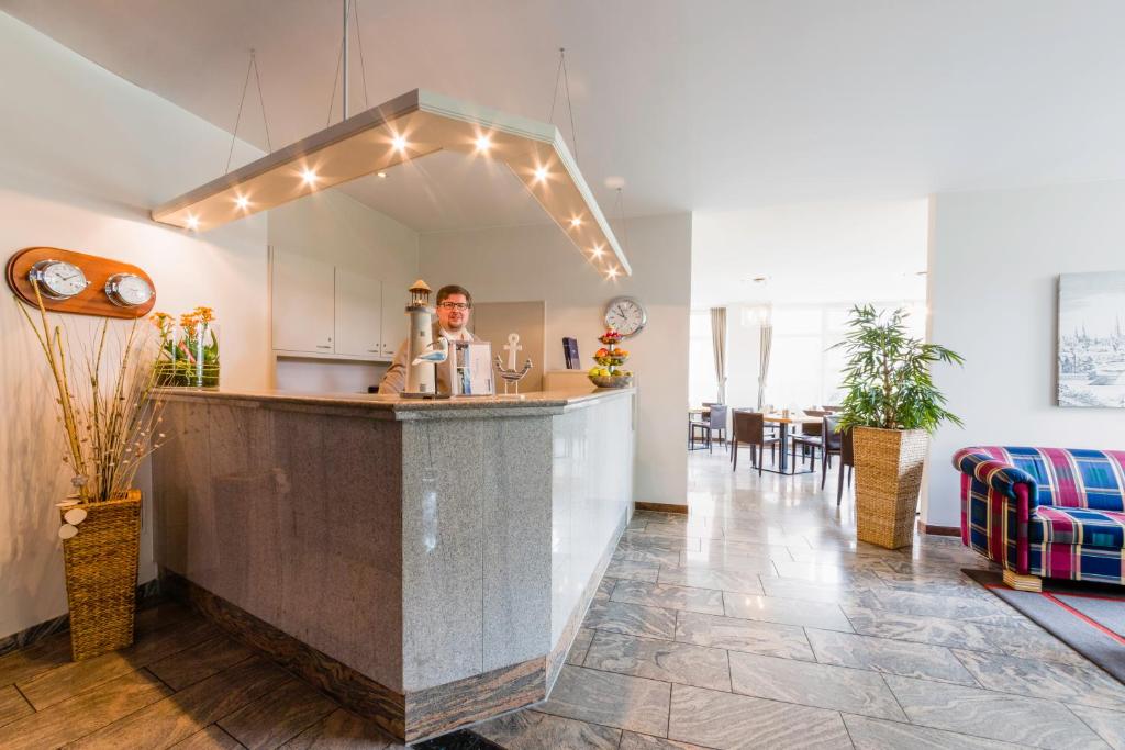 Posezení v ubytování Michels Hanseatic Hotel Norderney