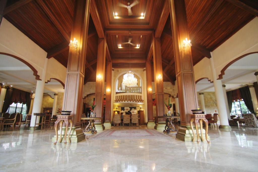 Restaurace v ubytování Sarasvati Borobudur