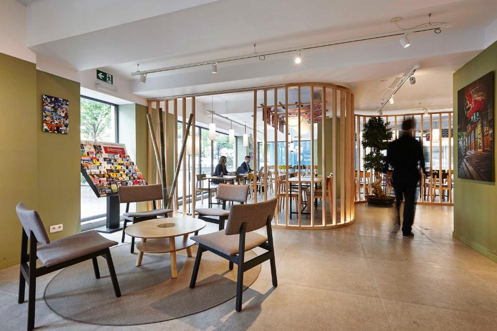 Posezení v ubytování Yadoya Hotel