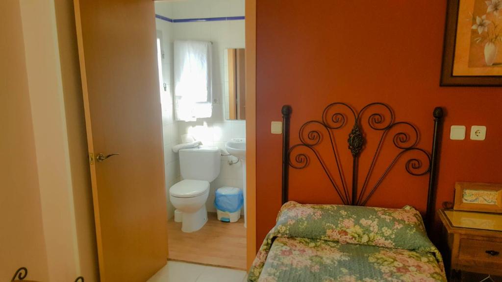 Kúpeľňa v ubytovaní Hostal Restaurante El Paso