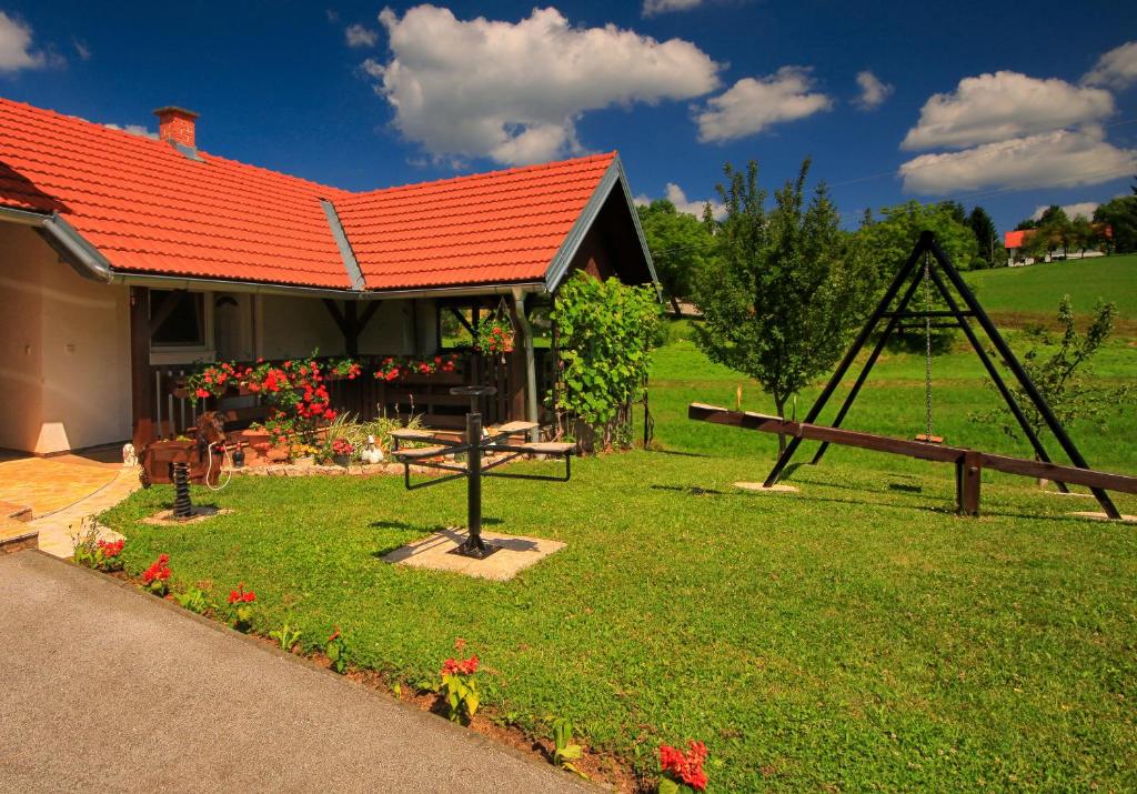 Zahrada ubytování Apartments Sabljak
