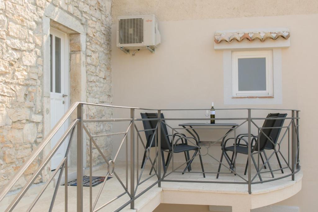 Balkón nebo terasa v ubytování Apartments Borgo 8