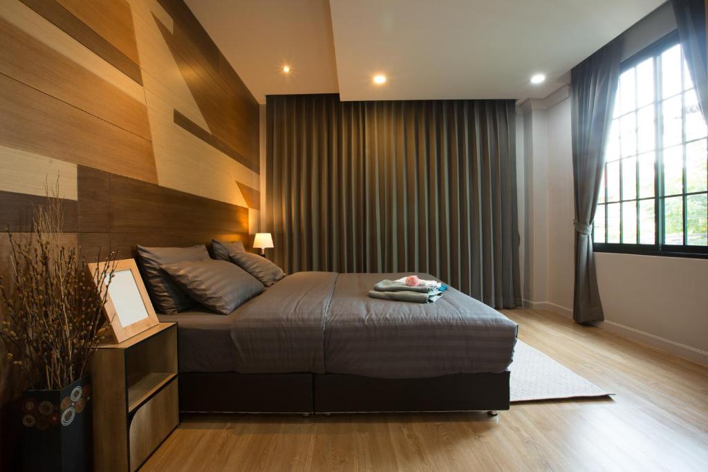 Giường trong phòng chung tại PAMAhouse Boutique Hostel