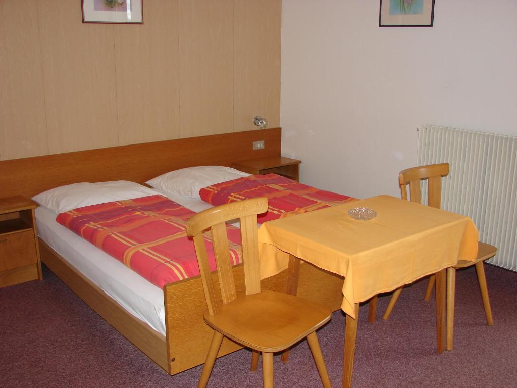 Postel nebo postele na pokoji v ubytování Pension Rastnerhof