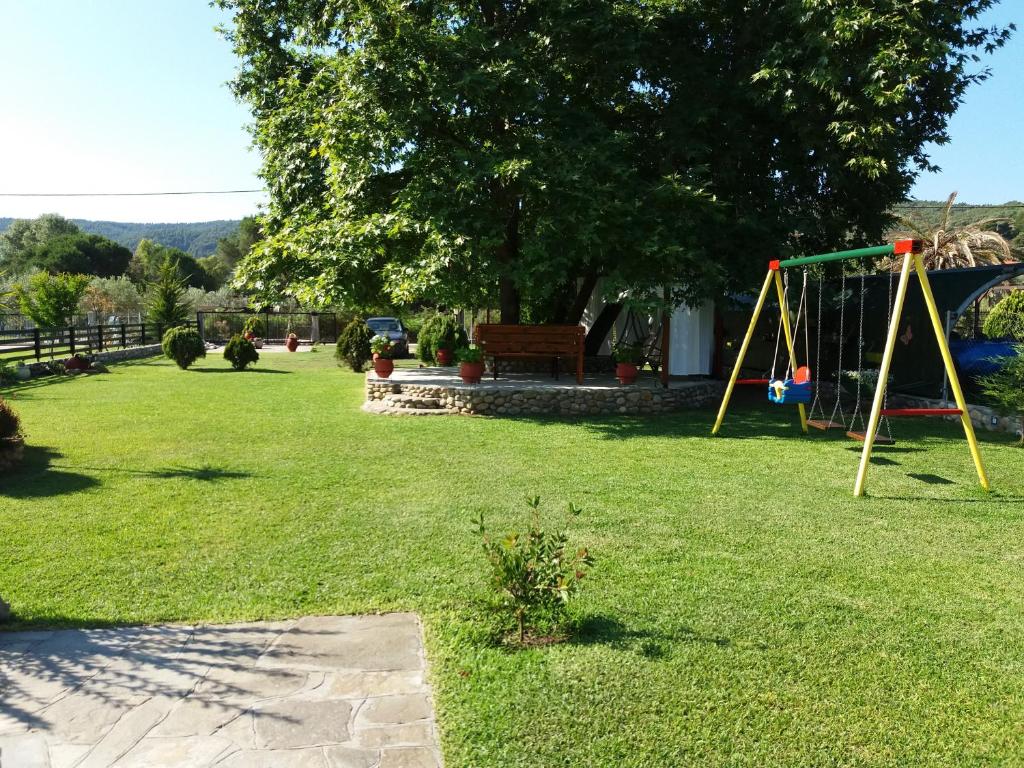 Detský kútik v ubytovaní Vourvourou Antonis House