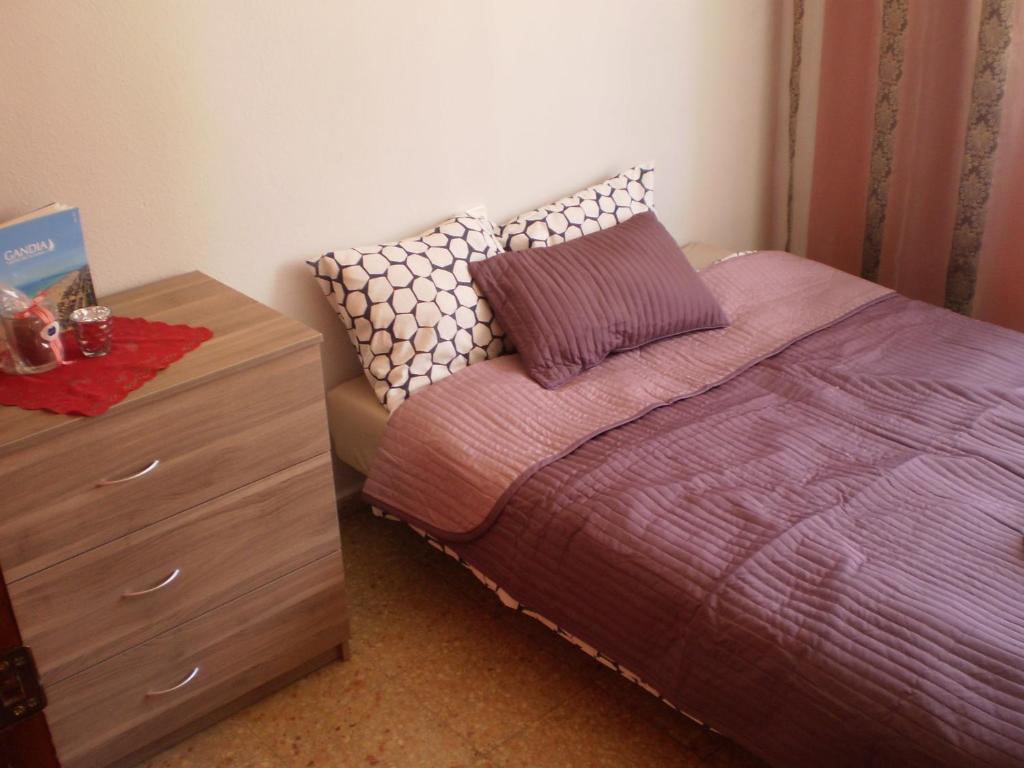 Postel nebo postele na pokoji v ubytování Apartamento Cardenal Cisneros