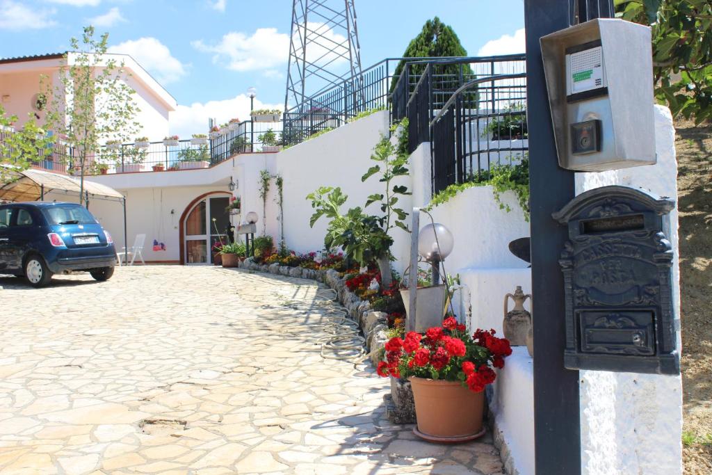 Budova, kde se bed and breakfast nachází