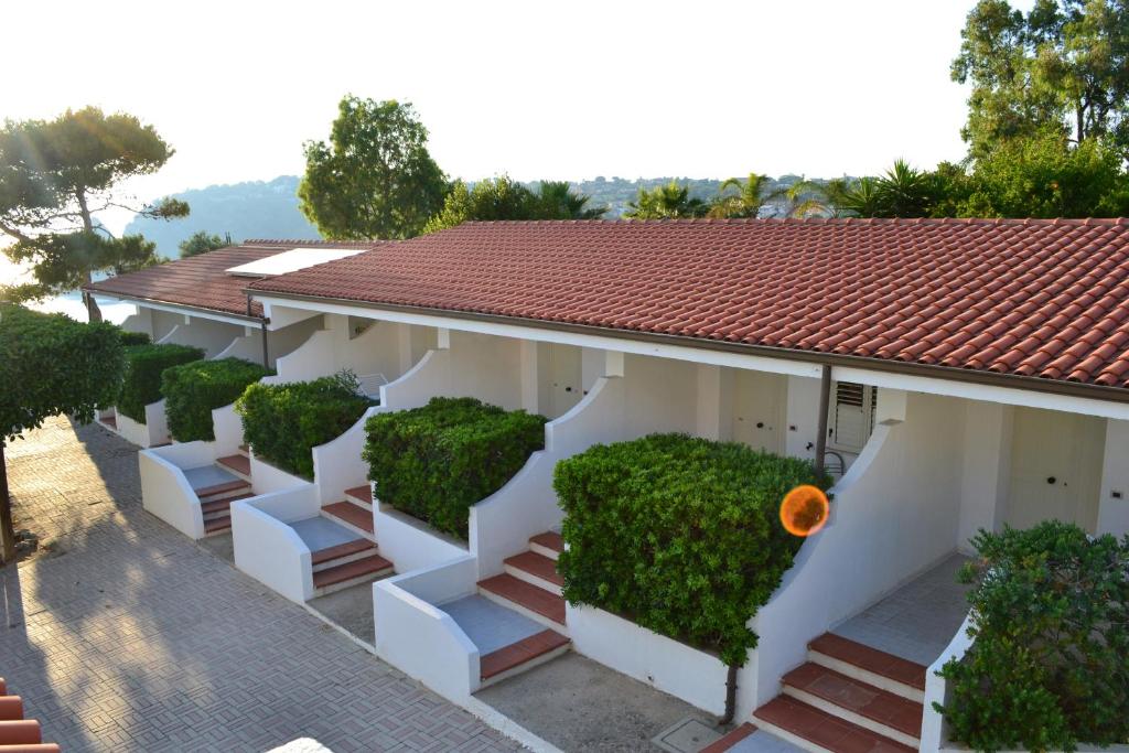 Budova, kde se aparthotel nachází