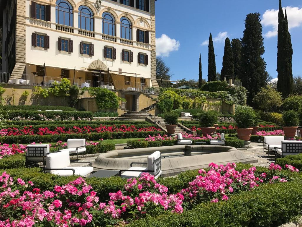 Zahrada ubytování Il Salviatino Firenze