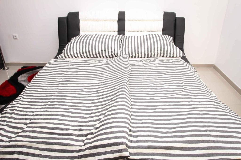 Кровать или кровати в номере Motel Medium