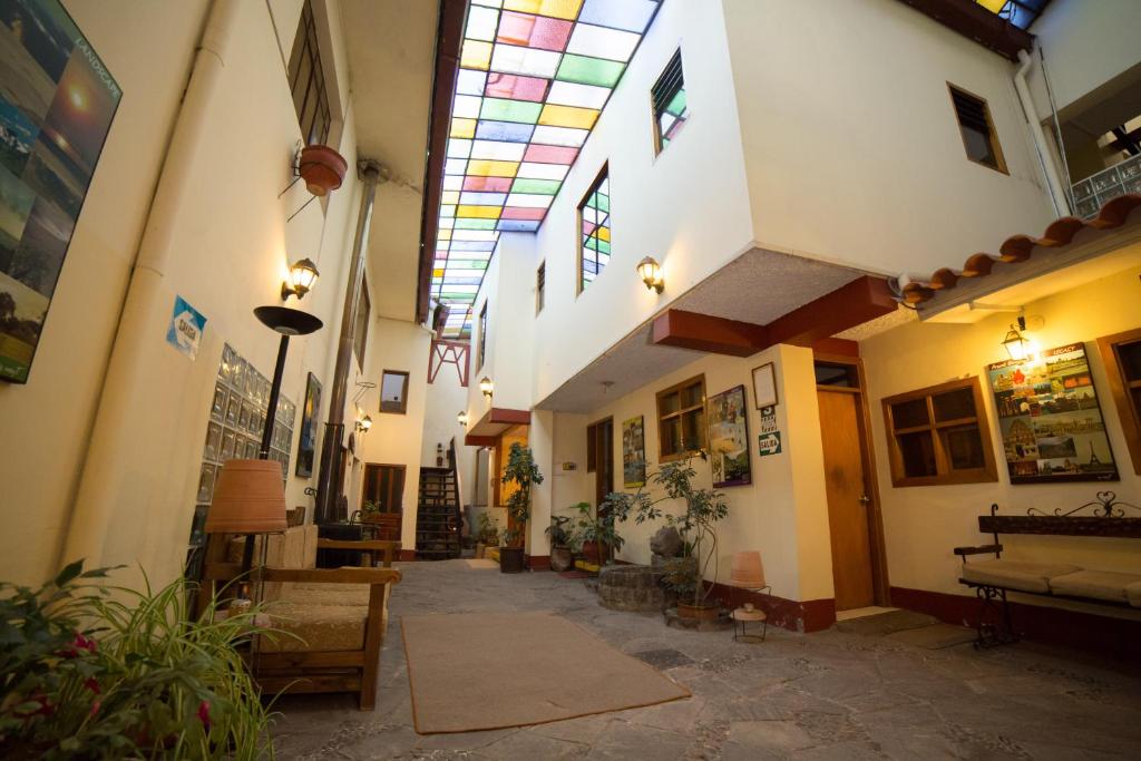 Budova, kde se bed and breakfast nachází