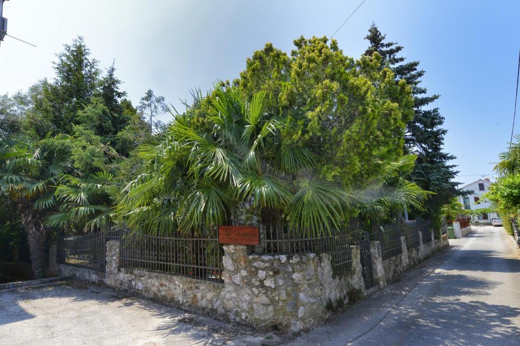 Vonkajšia záhrada v ubytovaní Villa Funtana