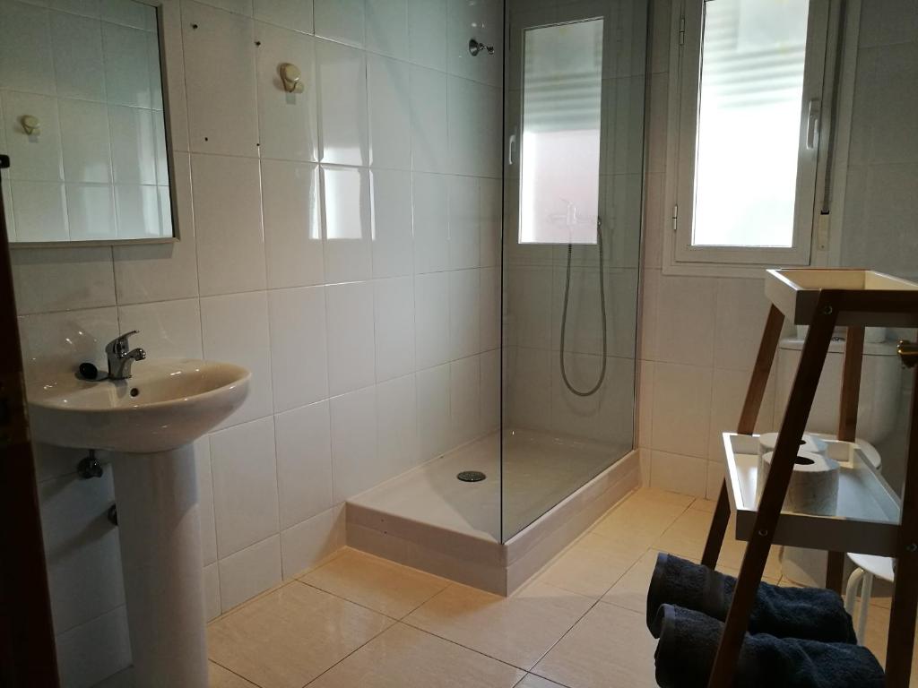 Koupelna v ubytování Apartaments Els Temporers