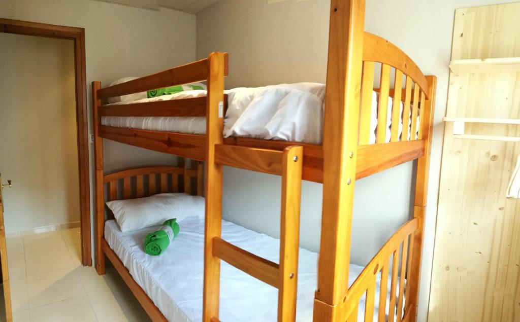 Postel nebo postele na pokoji v ubytování Apartaments Els Temporers