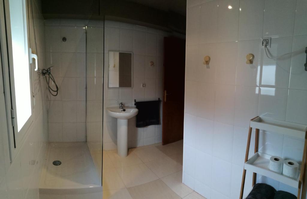 Koupelna v ubytování Apartaments Els Temporers