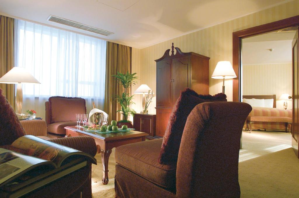 Posezení v ubytování Clarion Hotel Tianjin