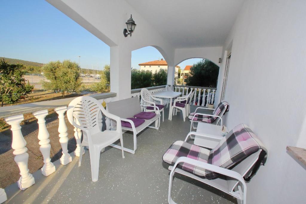 Balkón nebo terasa v ubytování Apartment Palma