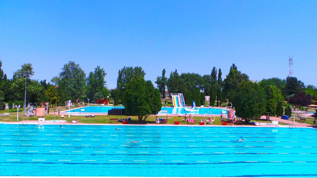 Bazén v ubytování Hotel Forras nebo v jeho okolí