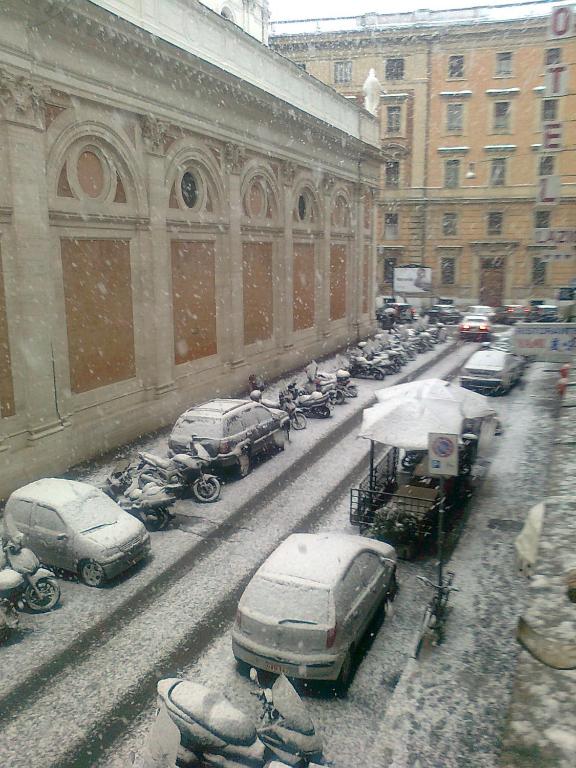 Toffa Place In Rome v zimě