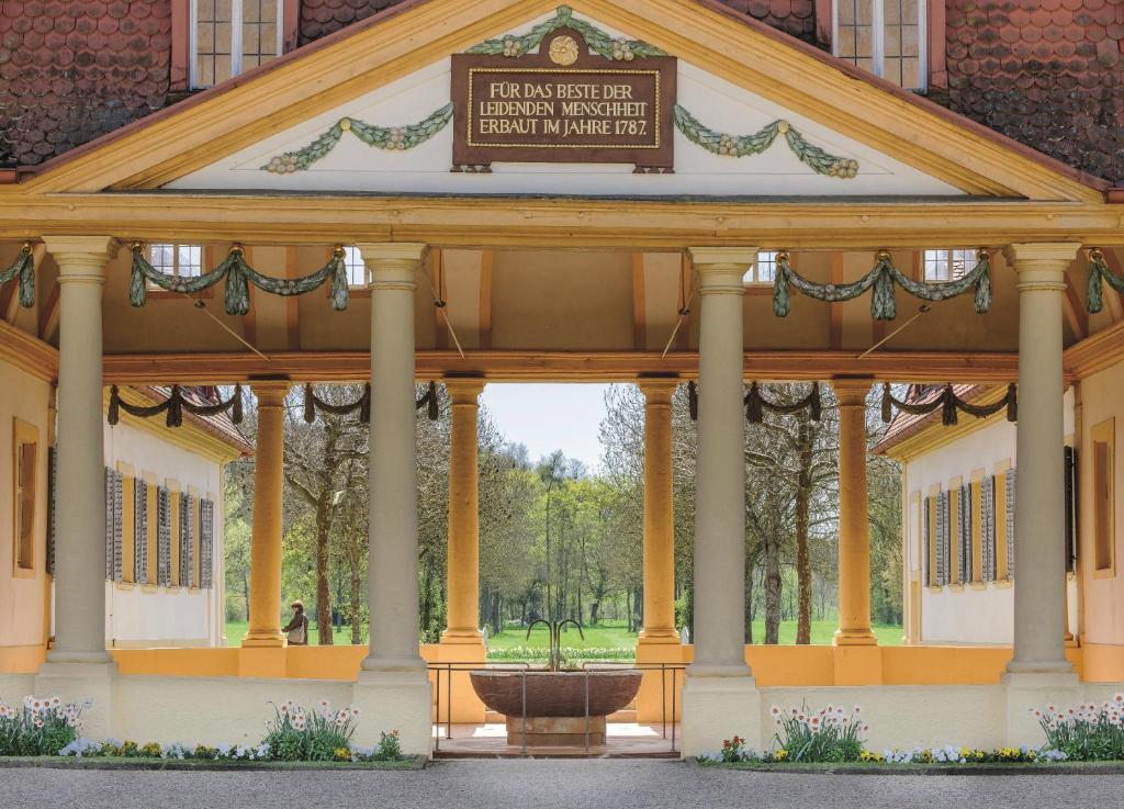 Exteriér nebo vchod ubytování Hotel Kurhaus Bad Bocklet