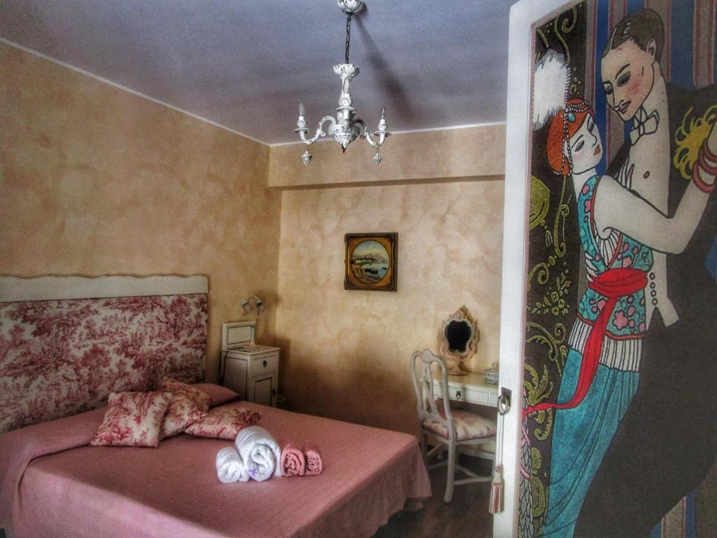 Postel nebo postele na pokoji v ubytování Felicidad Siempre B&B