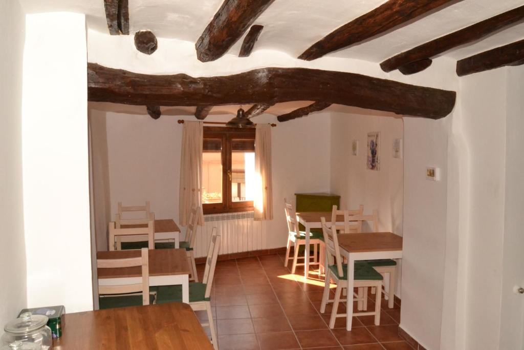 Posezení v ubytování Casa Perarruga