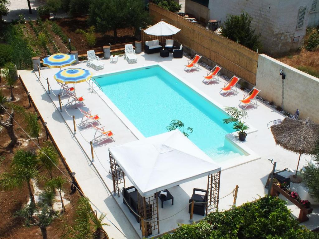 A view of the pool at Zia Pia or nearby