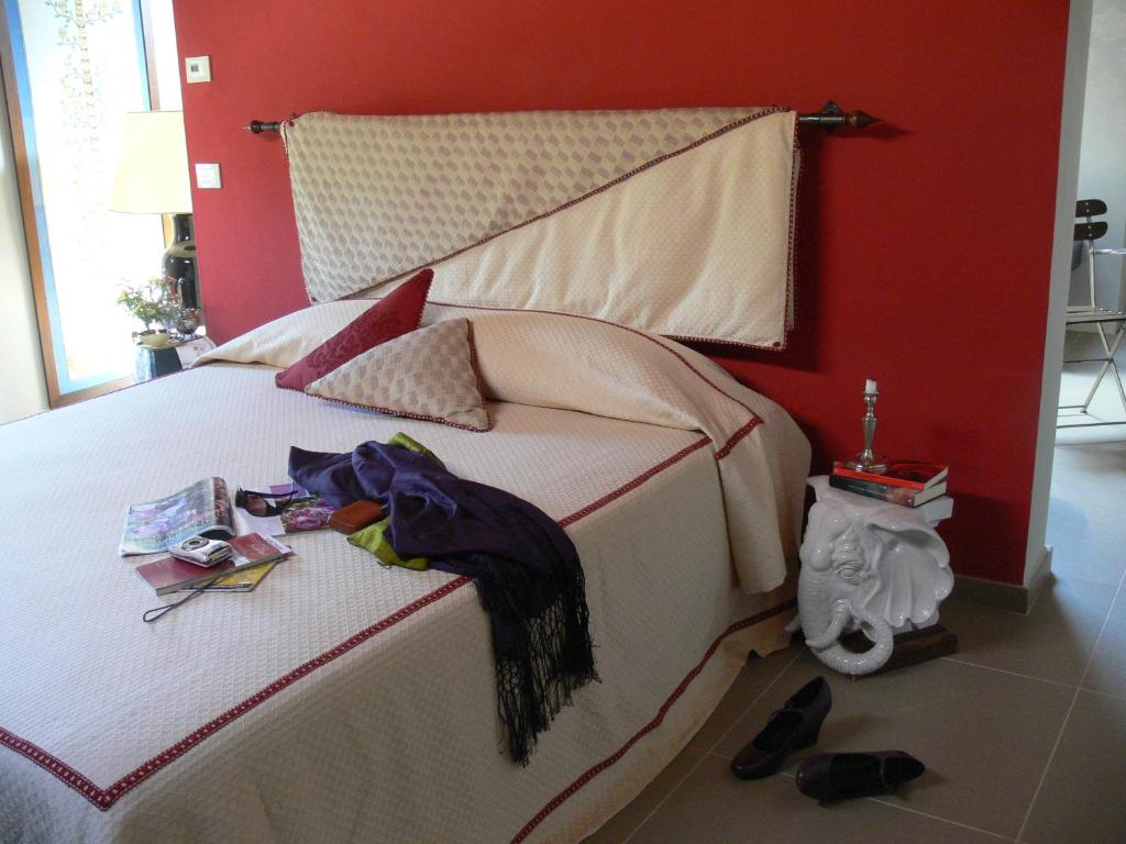 Postel nebo postele na pokoji v ubytování Casa Isabella
