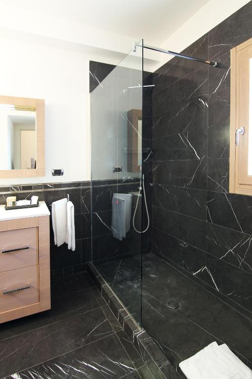 Koupelna v ubytování Antica Civita Luxury Room