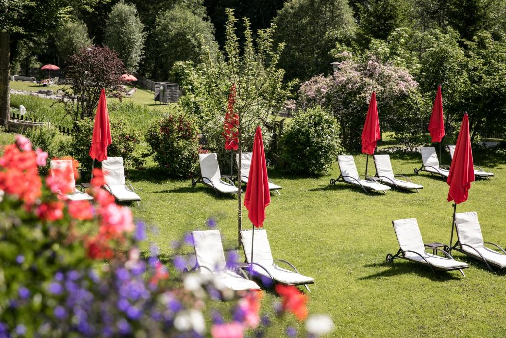 Vonkajšia záhrada v ubytovaní Sporthotel by Alpenlodge
