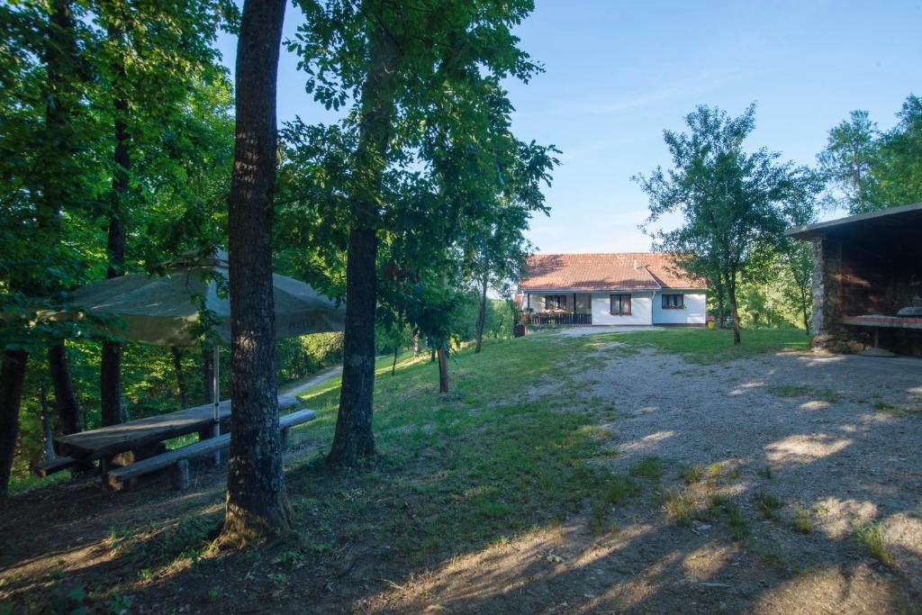 Příroda nedaleko prázdninového domu