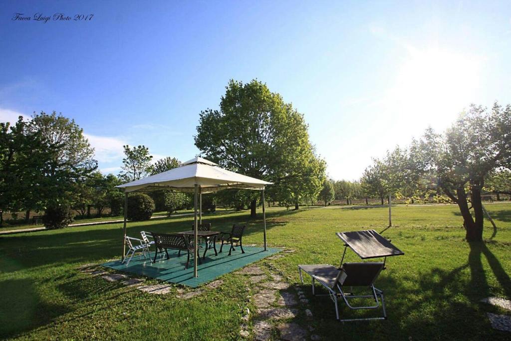 Zahrada ubytování Albergo Julienne