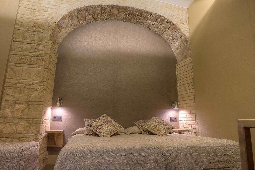 Postel nebo postele na pokoji v ubytování Los Patios