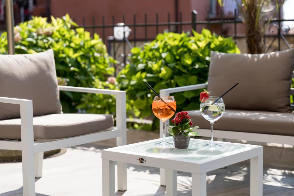 Nápoje v ubytování Hotel Pace