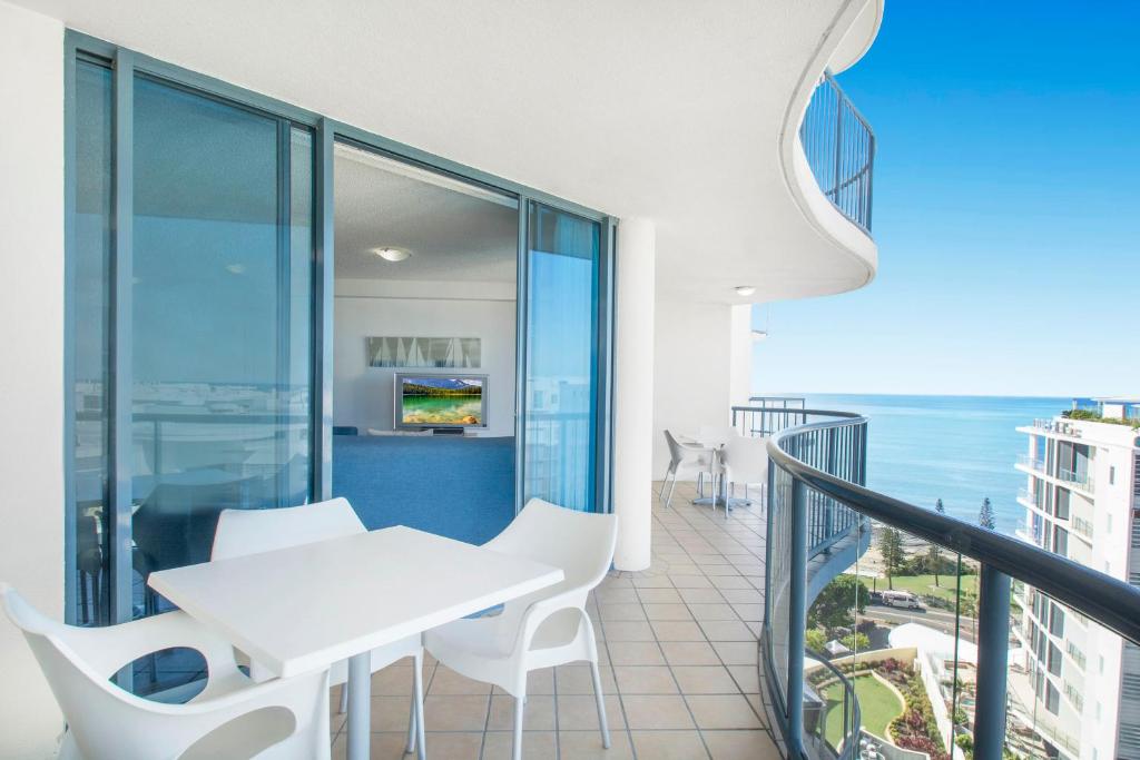Vista generica sul mare o vista sul mare dall'interno dell'aparthotel