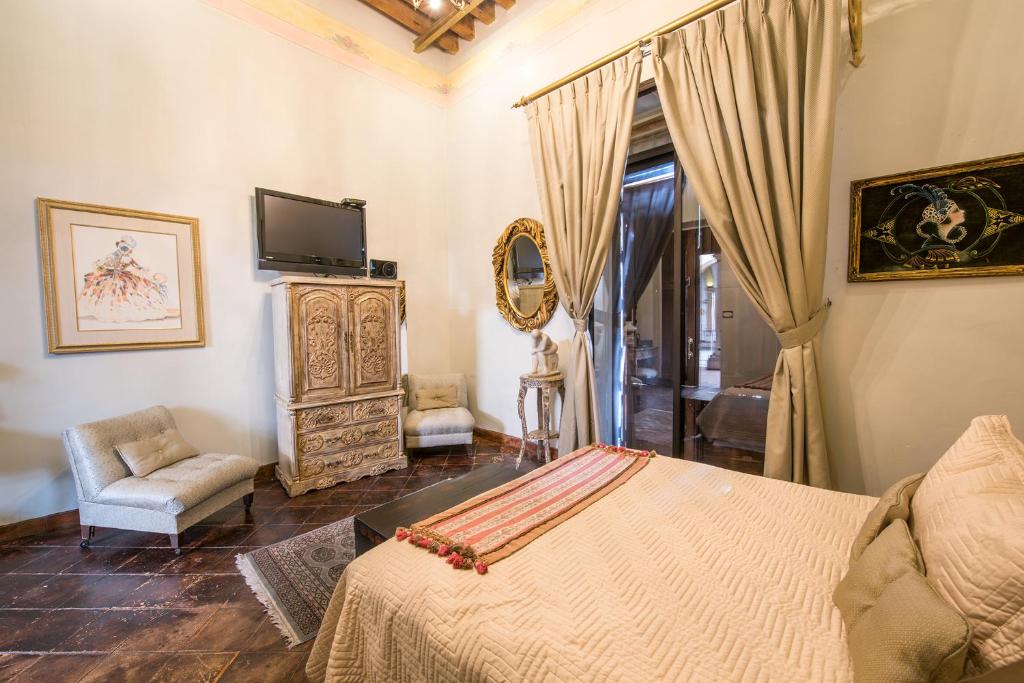 Postel nebo postele na pokoji v ubytování Casa Pedro Loza