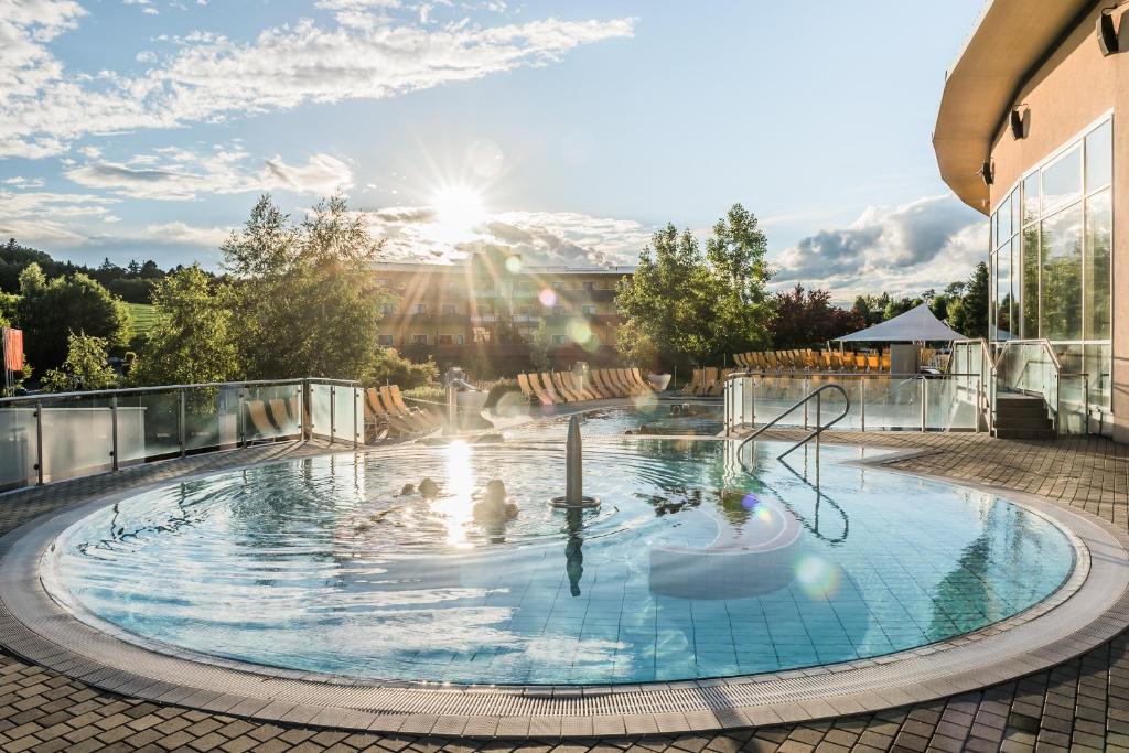 Bazén v ubytování Thermenhotel PuchasPLUS Stegersbach nebo v jeho okolí