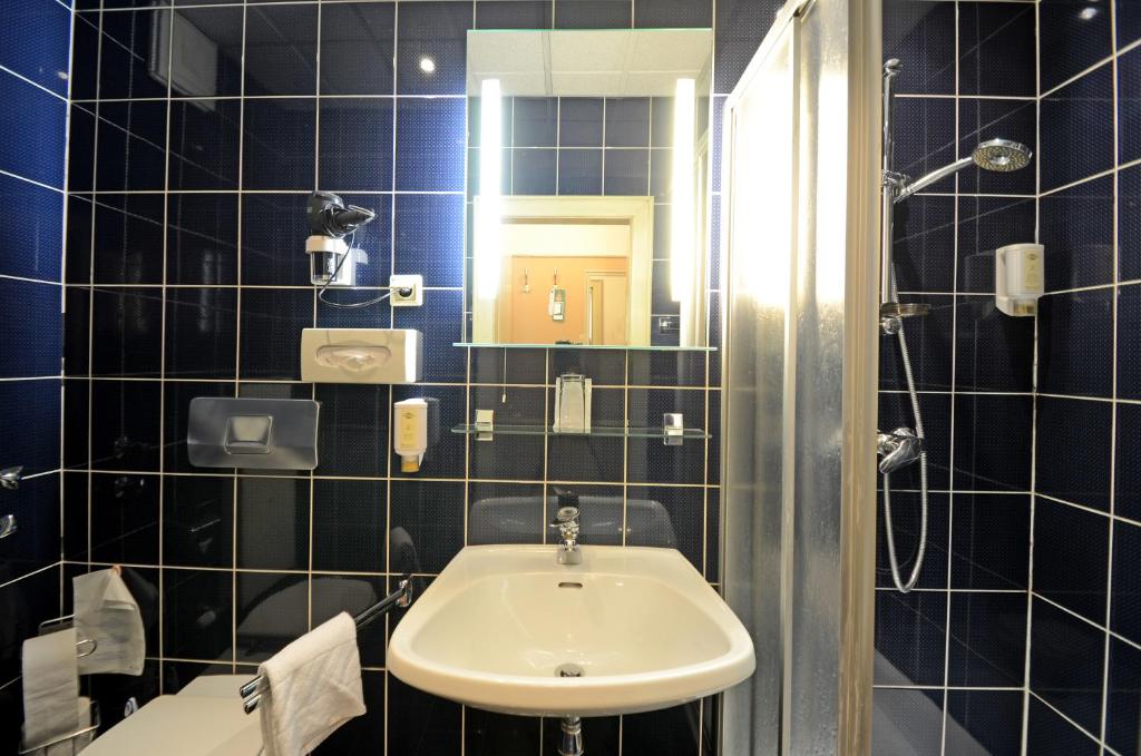 Kúpeľňa v ubytovaní Motel Zeltweg - Self-Check-in