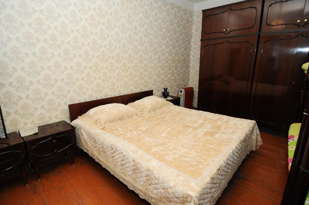 Postel nebo postele na pokoji v ubytování Guest House Darejani