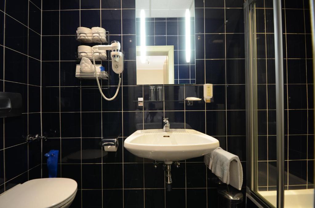 Kúpeľňa v ubytovaní Motel Zeltweg - Self-Check-in